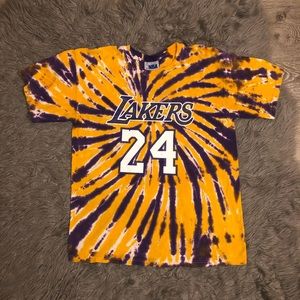 Lakers tie dye tshirt